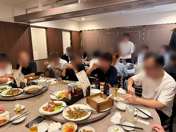 中秋節懇親会の様子2